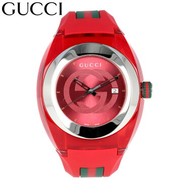 GUCCI / グッチ YA137103A SYNC シンク 腕時計 メンズ レディース ユニセックス ジェンダーレス レッド シルバー ステンレス アナログ クオーツ 【あす楽対応_東海】
