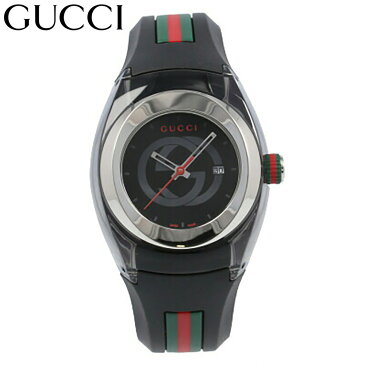 GUCCI / グッチ SYNC シンク YA137301 腕時計 メンズ レディース ユニセックス ジェンダーレス 36mm オールブラック マルチカラー ラバーベルト 【あす楽対応_東海】
