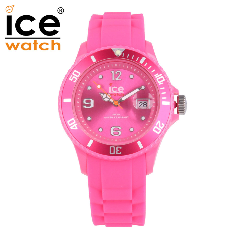 期間限定でポイント2倍！ICEWATCH アイスウォッチ ICE forever アイス フォーエバー腕時計 時計 ユニセックス メンズ レディース クオーツ 3針 ラバー ピンク 001465プレゼント ギフト 1年保証 送料無料