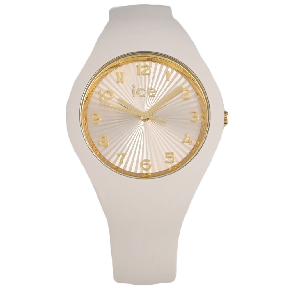 Rakuten - ICE WATCH アイスウォッチ 025251 アナログ クオーツ ICE champagne　アーモンドスキン ユニセックス腕時計 プレゼント ギフト 1年保証 送料無料