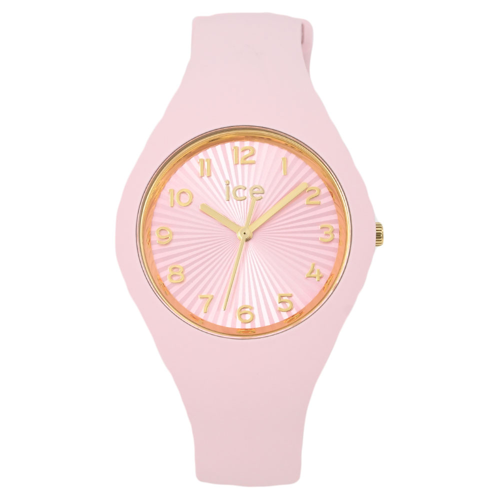 Rakuten - ICE WATCH アイスウォッチ 025253 アナログ クオーツ ICE champagne ソフトピンク ユニセックス腕時計 プレゼント ギフト 1年保証 送料無料