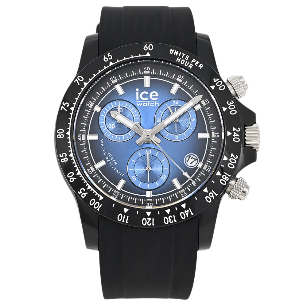 Rakuten - ICE WATCH アイスウォッチ 025628 アナログ クオーツ BEWATCH-CHRONO ブラック メンズ腕時計 プレゼント ギフト 1年保証 送料無料