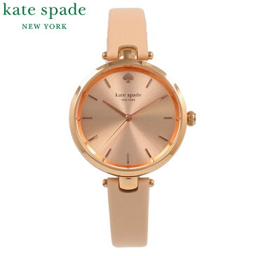 【超ポイントバック祭！】 KATE SPADE / ケイトスペード HOLLAND ホランド 1YRU0812腕時計 レディース 34mm ローズゴールド レザーベルト 革 【あす楽対応_東海】