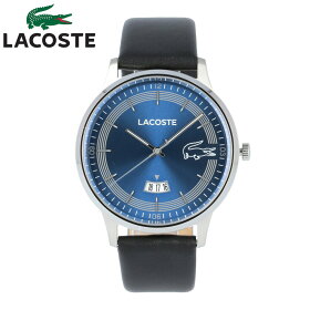 LACOSTE/ラコステ2011034腕時計メンズブラックブルーシルバーレザーアナログ【あす楽対応_東海】