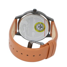 LACOSTE/ラコステ2011035腕時計メンズガンメタルライトブラウンレザーアナログ【あす楽対応_東海】