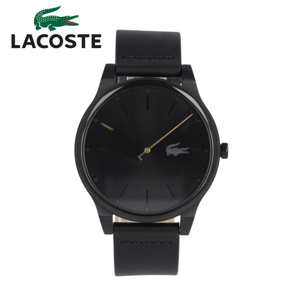 LACOSTE ラコステ Kyoto腕時計 時計 メンズ クオーツ アナログ ステンレス レザー ブラック 2011097プレゼント ギフト 1年保証 送料無料