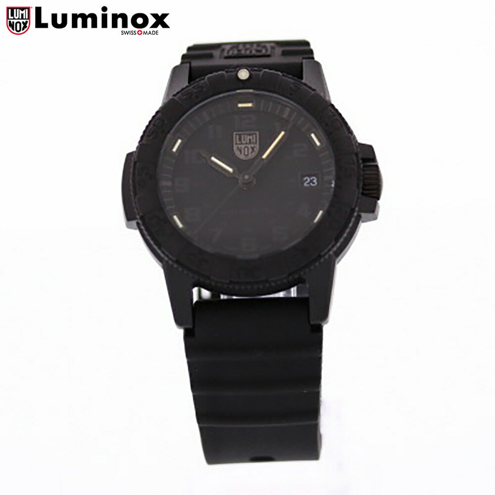 LUMINOX ルミノックス腕時計 時計 メンズ クオーツ アナログ 3針 カーボン ラバー ブラック 0301 BLACKOUTプレゼント ギフト 1年保証 送料無料