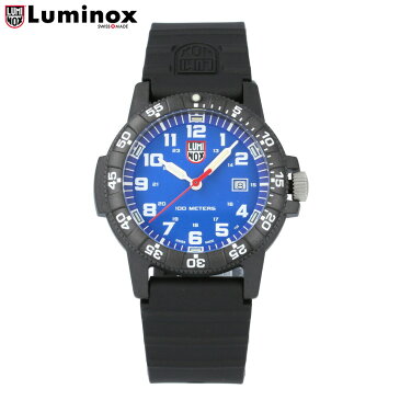 LUMINOX / ルミノックス 0323.L LEATHERBACK SEA TURTLE GIANT 0320 SERIES シータートルジャイアント 腕時計 メンズ カーボン ブラック ブルー ラバーベルト 防水 【あす楽対応_東海】
