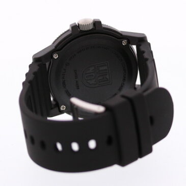 LUMINOX / ルミノックス 0329 LEATHERBACK SEA TURTLE GIANT 0320 SERIES シータートル ジャイアント 腕時計 メンズ カーボン ラバーベルト ブラック オレンジ 防水 【あす楽対応_東海】