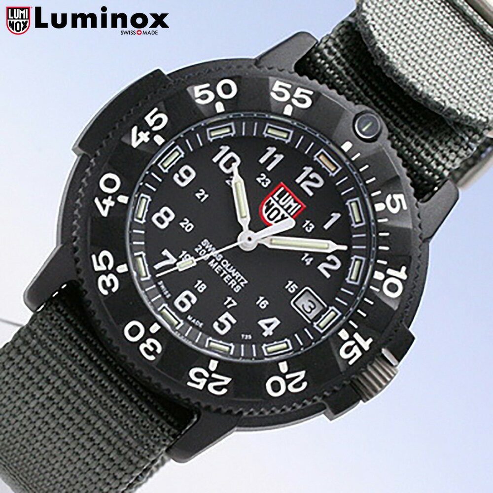 【楽天市場】【父の日セール中ポイントUP！】【6/2 10時～6/12 9時59分迄】LUMINOX/ルミノックス3001.NT.GRY