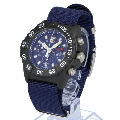 エントリー&3,980円以上お買い上げでポイント2倍！7/26 1:59まで LUMINOX / ルミノックス 3583 ND NAVY SEAL CHRONOGRAPH 3580 SERIES ネイビーシールズ クロノグラフ 腕時計 メンズ ナイロンベルト カーボン 【あす楽対応_東海】