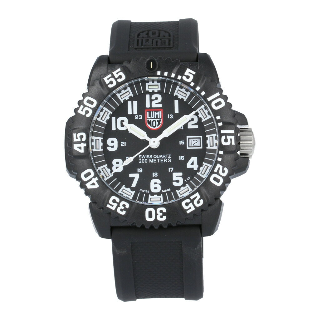 LUMINOX ルミノックス Navy SEAL 3050 COLORMARK SERIES 3051腕時計 時計 メンズ ラバー ブラック ミリタリー カジュアル 防水 クオーツプレゼント ギフト 1年保証 送料無料