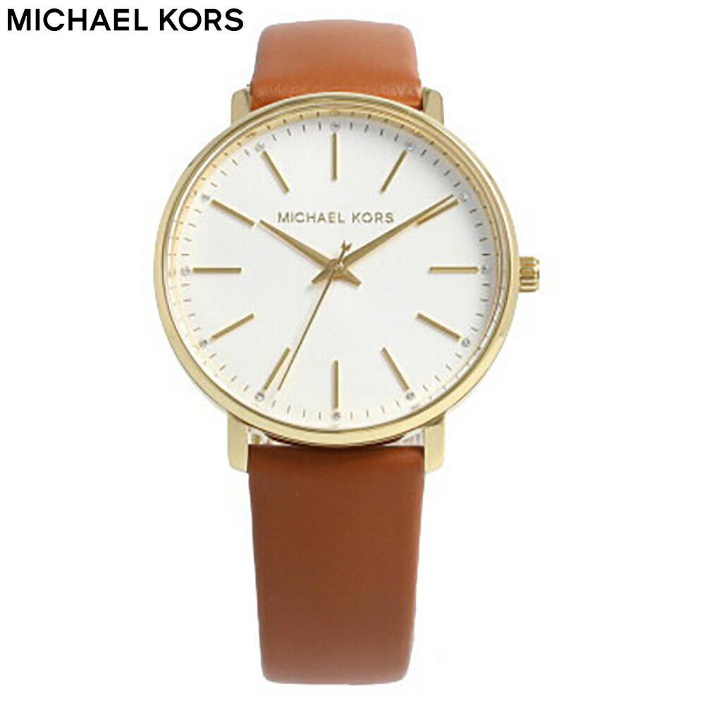 マイケルコース 最大500円OFFクーポン配布中！5/16 1:59まで MICHAEL KORS マイケル コース PYPER パイパー MK2740腕時計 時計 レディース レザー ブラウン ゴールド カジュアル クオーツプレゼント ギフト 1年保証 送料無料 母の日