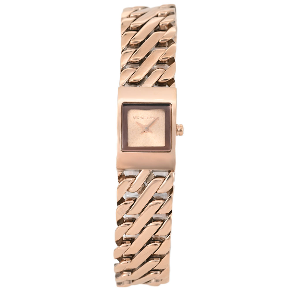 Rakuten - MICHAEL KORS マイケルコース MK4908 アナログ クオーツ DARRINGTON 二針　ローズゴールド　サイズ調整工具不要 レディース腕時計 プレゼント ギフト 1年保証 送料無料