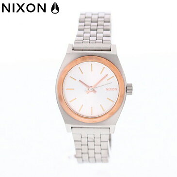 NIXON ニクソン A3992632 スモールタイムテラー腕時計 時計 レディース メタル ステンレス シルバー ゴールド ビジネス カジュアル クオーツプレゼント ギフト 1年保証 送料無料