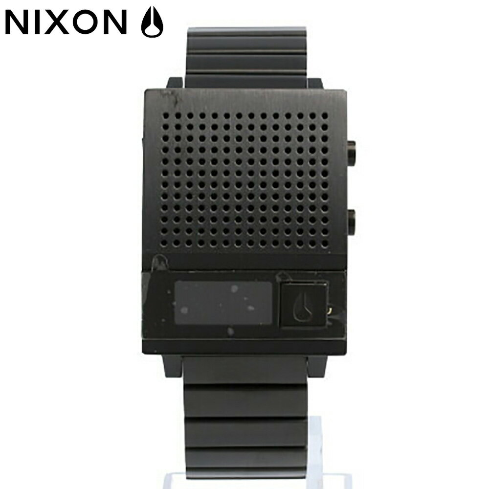 NIXON ニクソン A1266001 ドーク トゥー THE DORK TOO腕時計 時計 メンズ デジタル メタル ステンレス ブラック トーキングウォッチプレゼント ギフト 1年保証 送料無料