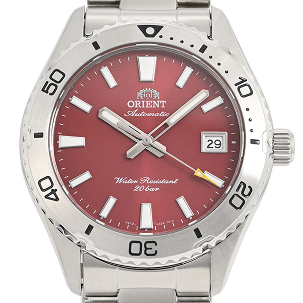 ORIENT オリエント RN-AC0Q09R アナログ 自動巻き Mako スポーツ 75周年 限定メンズ腕時計 プレゼント ギフト 1年保証 送料無料 3