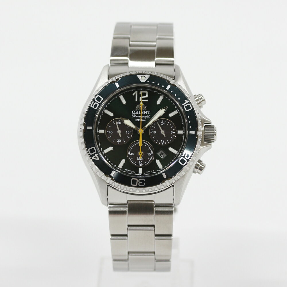 OMEGA - ORIENT ORIENT RN-TX0204E メンズ Sports マコ クロノグラフ ソーラー 腕時計 プレゼント ギフト 1年保証 送料無料