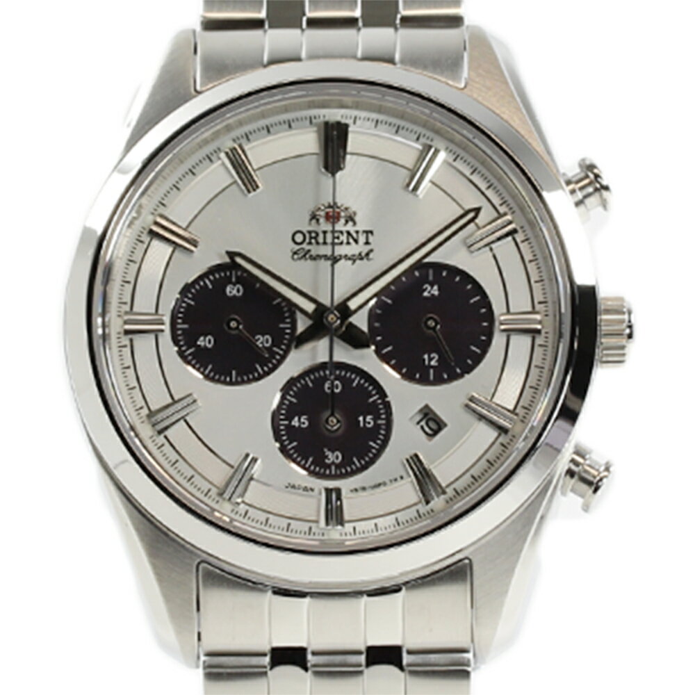 ORIENT RN-TX0305S Contemporary　コンテンポラリー　ソーラーバッテリー　シルバー　メンズ　サファイアクリスタル 腕時計 プレゼント ギフト 1年保証 送料無料