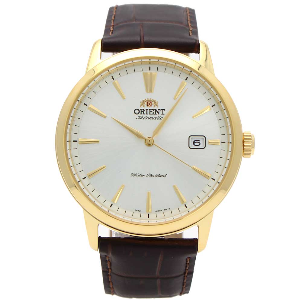 樂天商城 - ORIENT オリエント RN-AC0F04S アナログ 自動巻き Contemporary　コンテンポラリー　ゴールド　シルバー　ブラウン メンズ腕時計 プレゼント ギフト 1年保証 送料無料