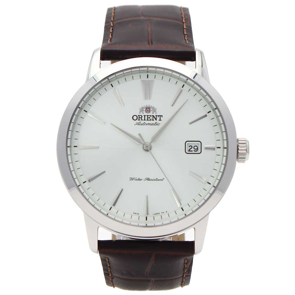 Rakuten - ORIENT オリエント RN-AC0F07S アナログ 自動巻き Contemporary　コンテンポラリー　シルバー　ブラウン メンズ腕時計 プレゼント ギフト 1年保証 送料無料