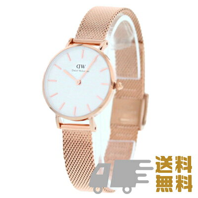 ダニエルウェリントン 最大500円OFFクーポン配布中！5/16 1:59まで DANIEL WELLINGTON ダニエル ウェリントン クラシック ペティット腕時計 時計 レディース メタル ステンレス メッシュ ローズゴールド ドレス ビジネス DW00100219プレゼント ギフト 1年保証 送料無料 母の日