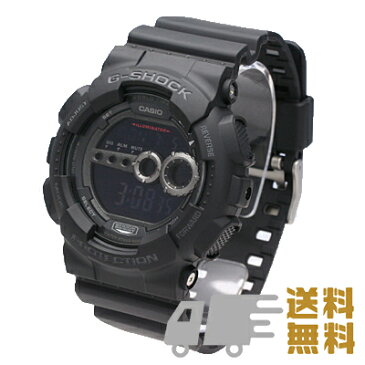 【楽天スーパーセール特別値下げ！さらにポイント10倍】CASIO カシオ / G-SHOCK ジーショックGD-100-1B / 高輝度LEDバックライト搭載モデル 【あす楽対応_東海】