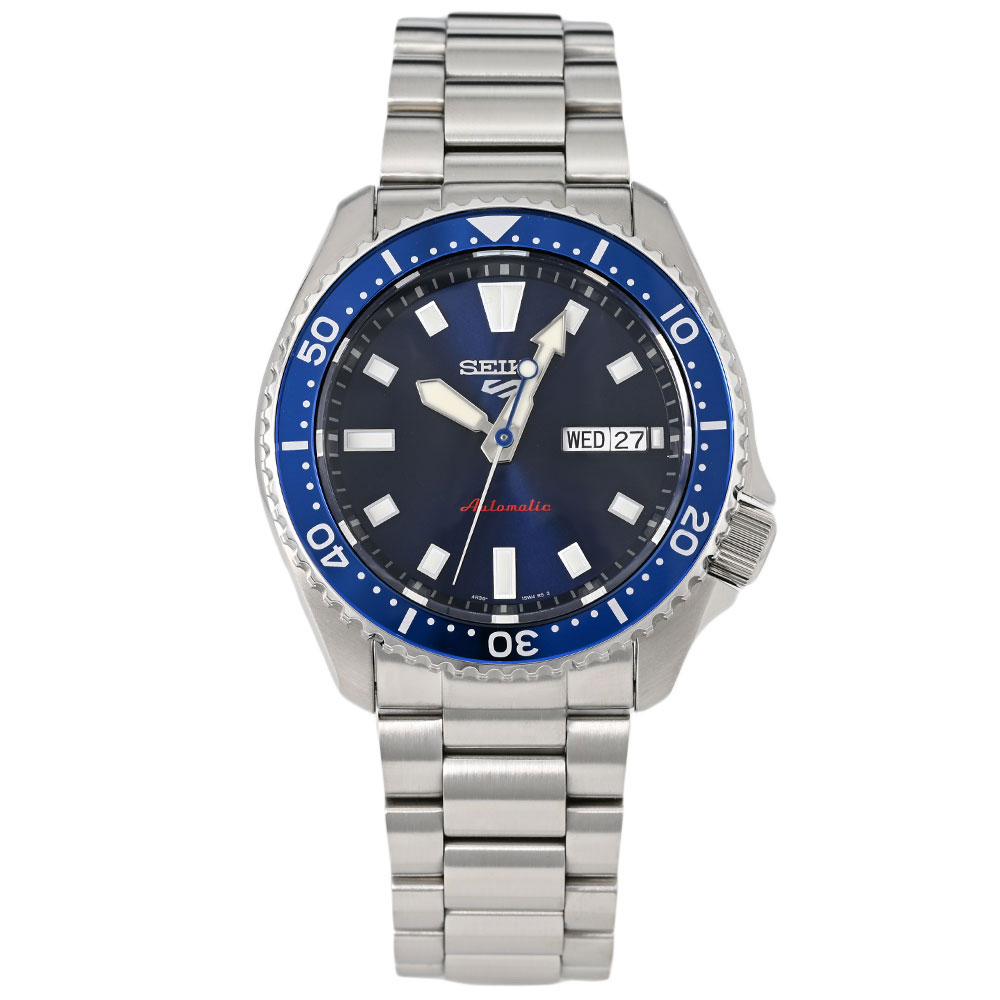 Rakuten - SEIKO セイコー SRPL83K1 アナログ 自動巻き 5 スポーツ　SKX シリーズ　ブルー メンズ腕時計 プレゼント ギフト 1年保証 送料無料