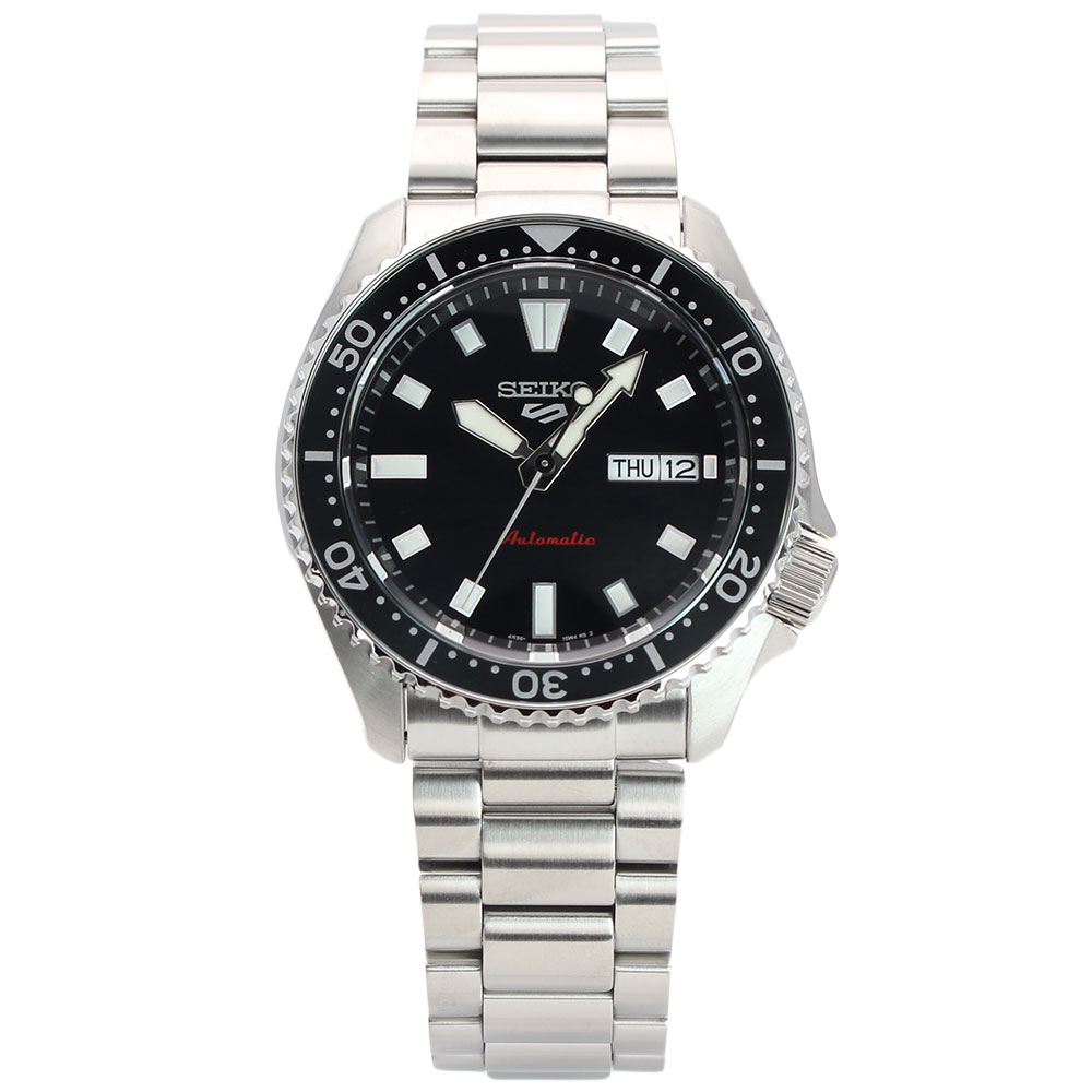 Rakuten - SEIKO セイコー SRPL85K1 アナログ 自動巻き 5 スポーツ　SKX シリーズ　ブラック メンズ腕時計 プレゼント ギフト 1年保証 送料無料