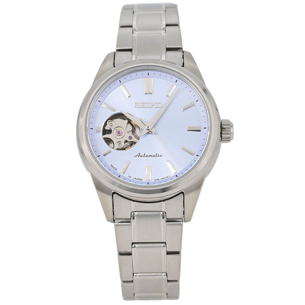 SEIKO セイコー SSDE025 アナログ 自動巻き セイコー セレクション　Spring 2026 Limited Edition 国内限定400本 ライトブルー レディース腕時計 プレゼント ギフト メーカー3年保証 送料無料