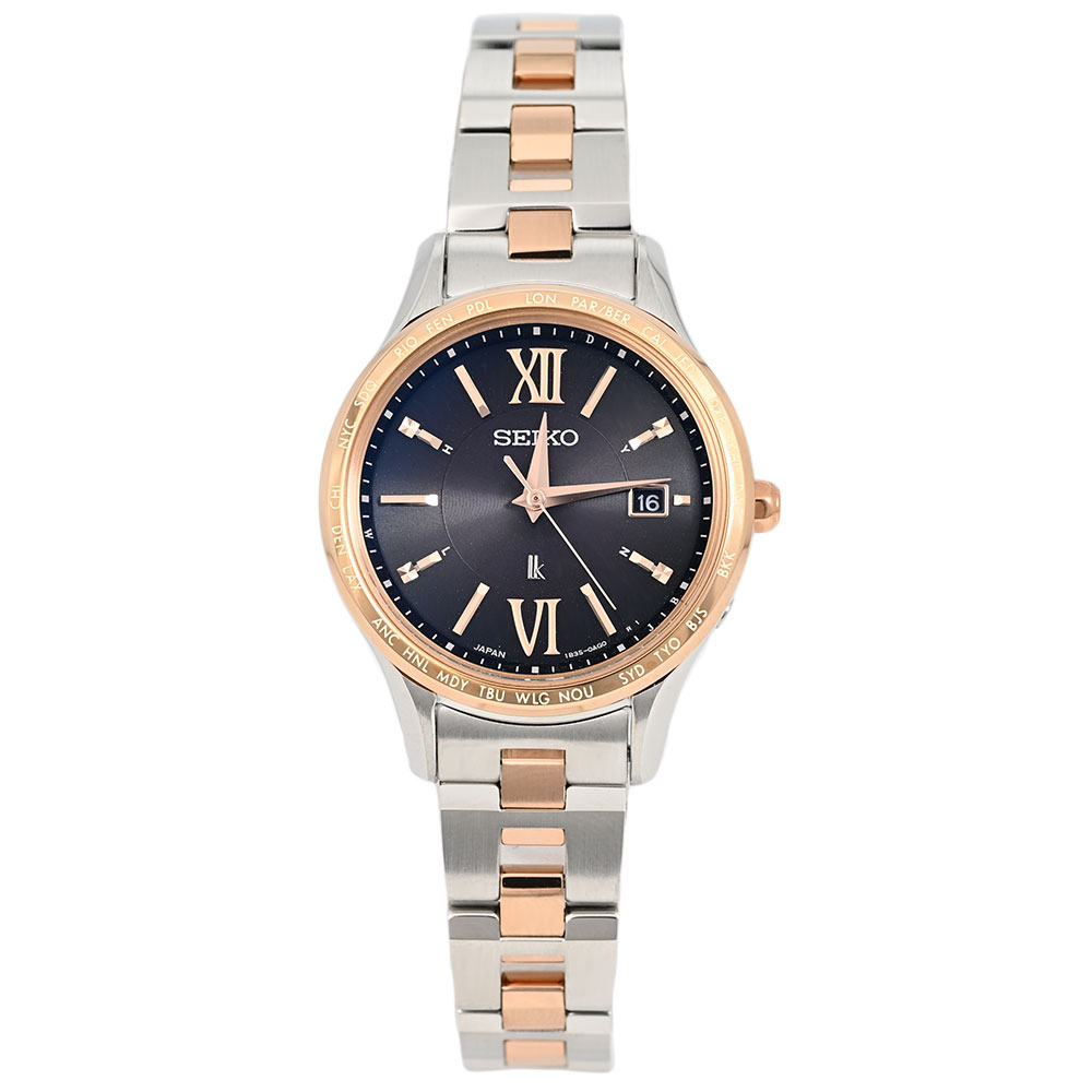 樂天商城 - SEIKO LUKIA SSVV090 アナログ 電波ソーラー ルキア Essential Collection レディース腕時計 プレゼント ギフト メーカー3年保証 送料無料