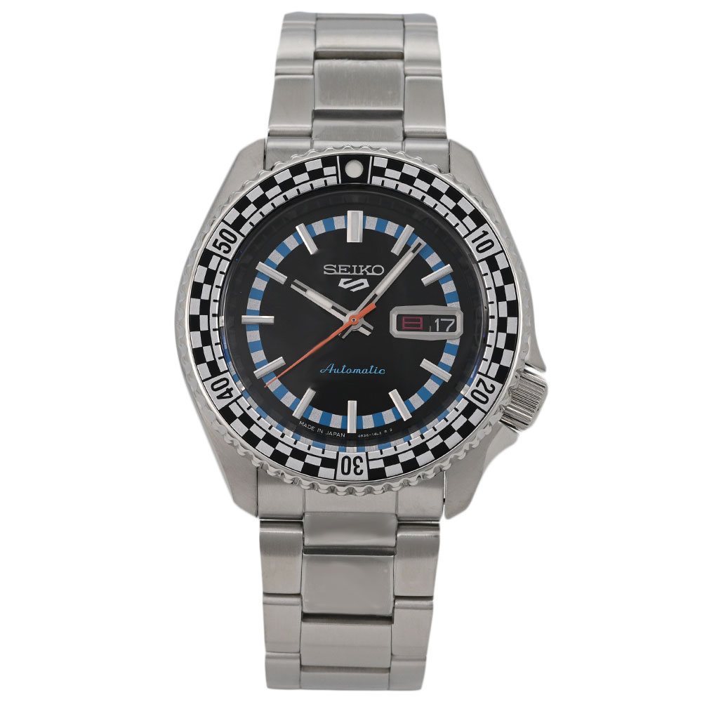 樂天商城 - SEIKO 5スポーツ SBSA245 アナログ 自動巻き セイコーファイブ　ステンレスベルト　シルバー　ブラック　SPECIAL EDITION メンズ腕時計 プレゼント ギフト メーカー3年保証 送料無料