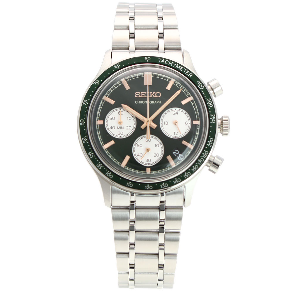 樂天商城 - SEIKO SEIKO SSB481P1 アナログ クオーツ クロノグラフ メンズ腕時計 プレゼント ギフト 1年保証 送料無料