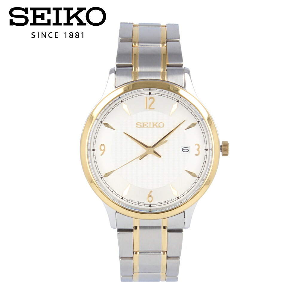 SEIKO セイコー ネオクラシック 腕時計 時計 メンズ アナログ クオーツ 3針 ステンレス メタル ゴールド シルバー SGEH82Pプレゼント ギフト 1年保証 送料無料