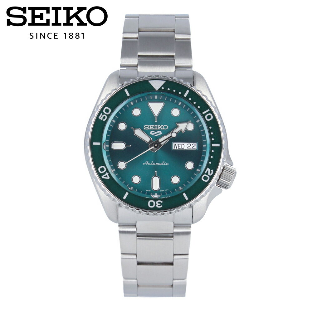 樂天商城 - SEIKO5 セイコーファイブ腕時計 時計 メンズ 防水 オートマチック メカニカル 自動巻き アナログ 3針 ステンレス メタル シルバー グリーン SRPD61Kプレゼント ギフト 1年保証 送料無料