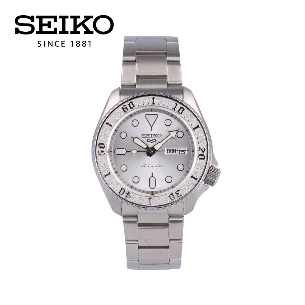 SEIKO セイコー SEIKO5 セイコーファイブ腕時計 時計 メンズ 自動巻き オートマチック アナログ 3針 シルバー SRPE71Kプレゼント ギフト 1年保証 送料無料