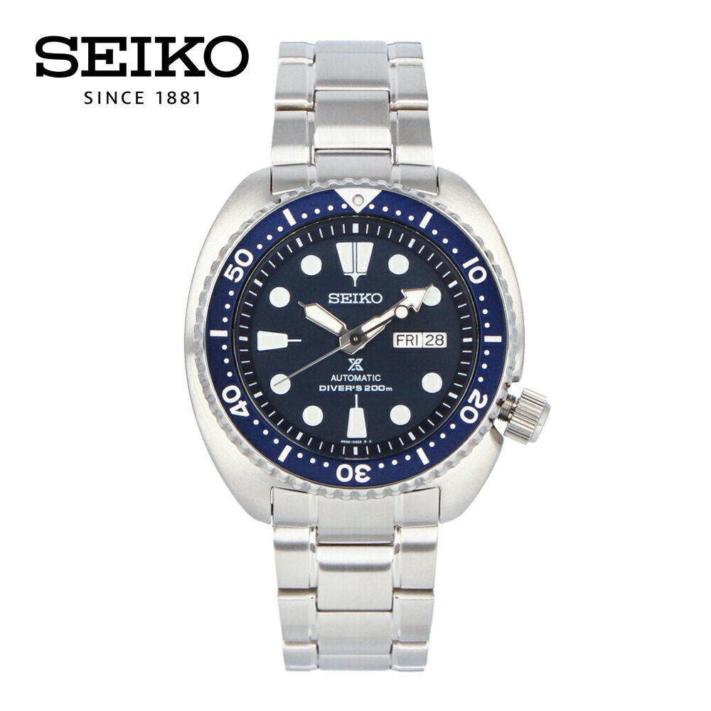 PROSPEX プロスペックス SEIKO セイコー腕時計 時計 メンズ 防水 メカニカル オートマチック 自動巻き アナログ 3針 DIVER'S 200m ダイバーズ200m 200m潜水 ステンレス メタル シルバー ネイビー SRP773Kプレゼント ギフト 1年保証 送料無料