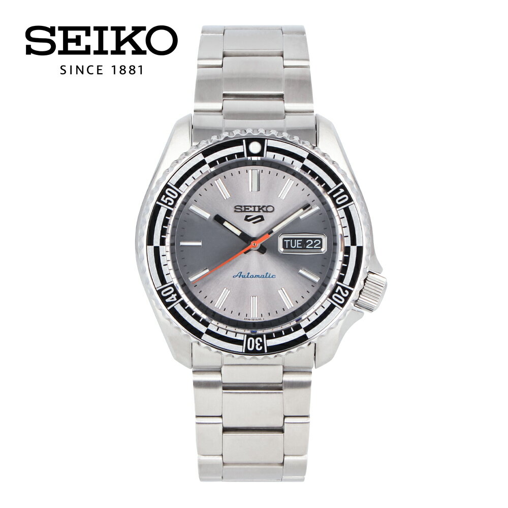 セイコーファイブ 腕時計（メンズ） SEIKO5 セイコーファイブ腕時計 時計 メンズ 防水 オートマチック メカニカル 自動巻き アナログ 3針 ステンレス メタル シルバー グレーシルバー SRPK09Kプレゼント ギフト 1年保証 送料無料 父の日