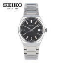 SEIKO セイコー CONCEPTUAL腕時計 時計 メンズ 防水 クオーツ アナログ 3針 ステンレス メタル シルバー ブラック SUR557Pプレゼント ギフト 1年保証 送料無料 母の日