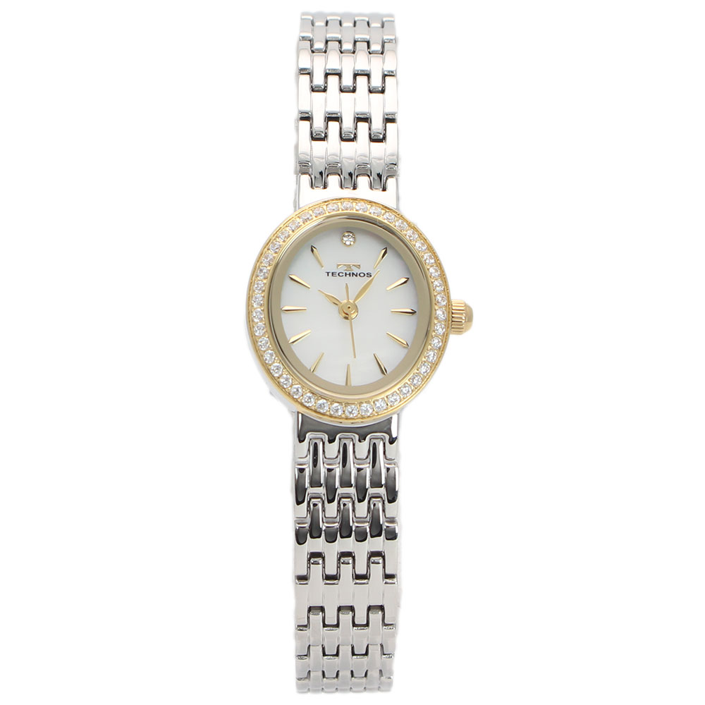 Rakuten - TECHNOS テクノス T9933WG アナログ クオーツ ホワイトシェル　MOP レディース腕時計 プレゼント ギフト メーカー1年保証 送料無料