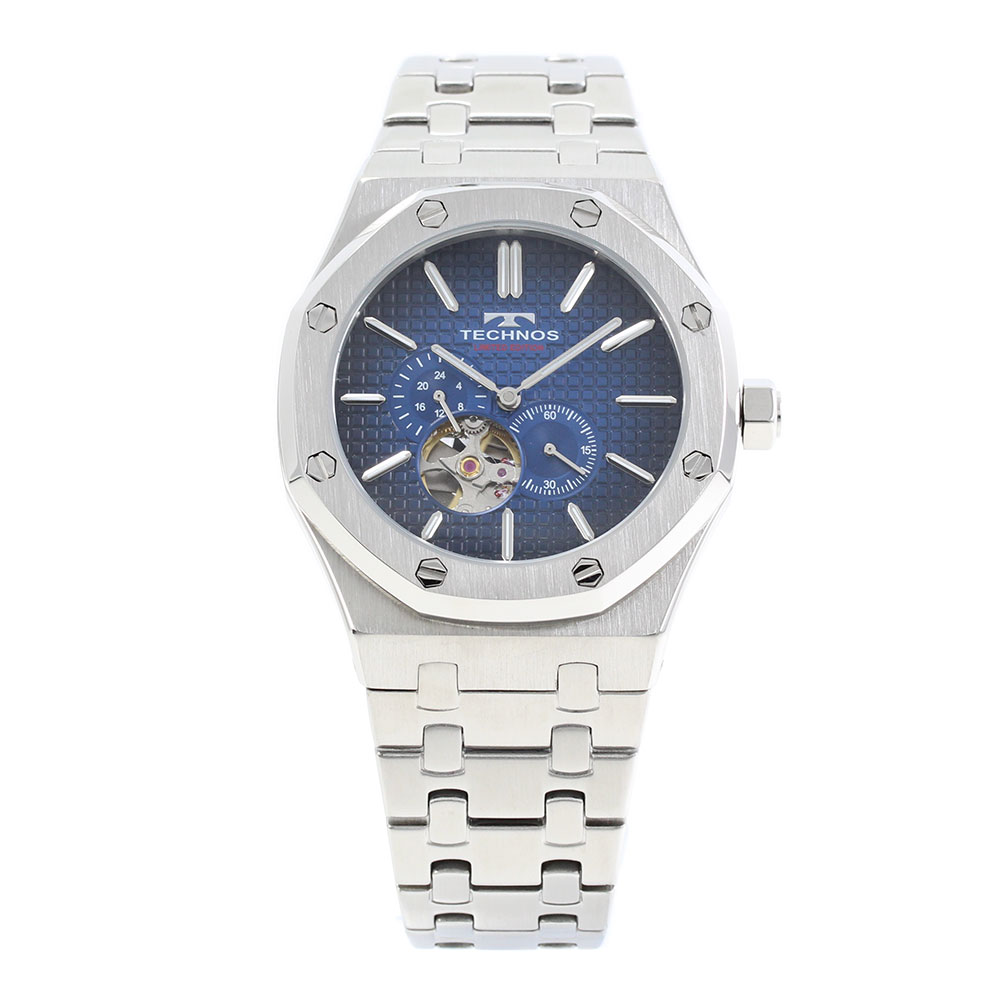 TECHNOS 自動巻き時計 全ステンレススチール t9b63sn-ir--1.jpg