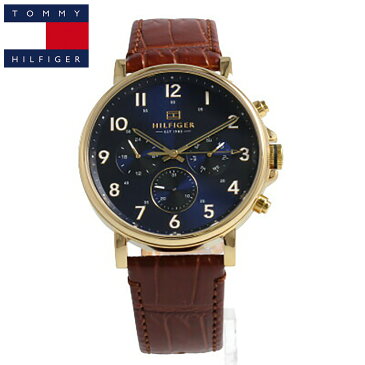 TOMMY HILFIGER / トミー ヒルフィガー 1710380 腕時計 メンズ レザーベルト マルチファンクション 【あす楽対応_東海】