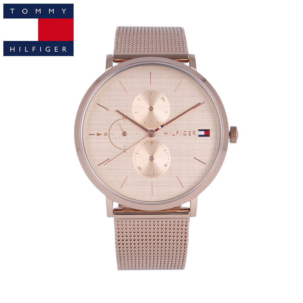 TOMMY HILFIGER トミー ヒルフィガー腕時計 時計 レディース クオーツ メタル メッシュ ピンクゴールド 1781944プレゼント ギフト 1年保証 送料無料