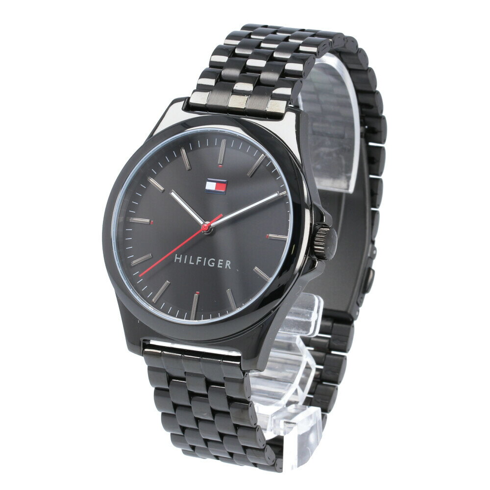 SSで使える5%OFFクーポン配布中！TOMMY HILFIGER / トミーヒルフィガー 1791714 Barclay バークレー 腕時計 メンズ オールブラック ステンレス アナログ クオーツ
