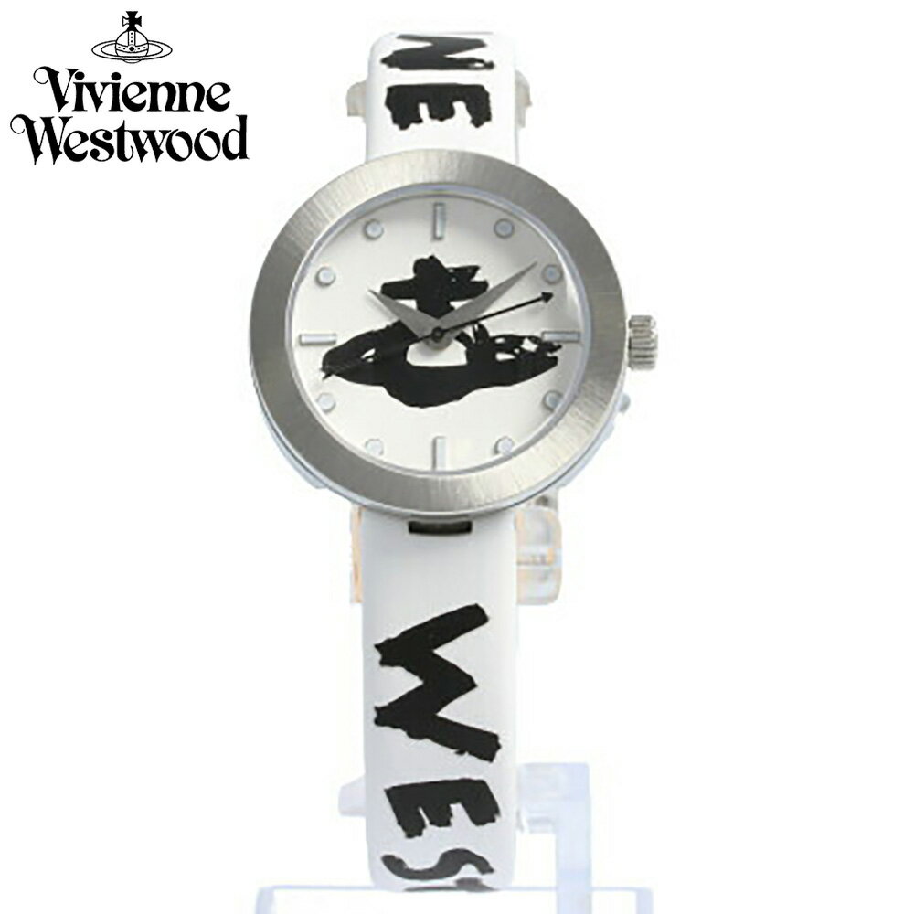 VIVIENNE WESTWOOD / ヴィヴィアン ウエストウッド VV221SLWHSTD オーブ レディース 腕時計 ロゴベルト シルバー Southbank 【あす楽対応_東海】