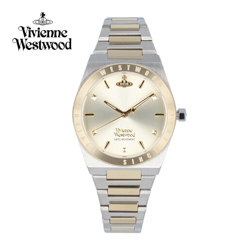 VIVIENNE WESTWOOD ヴィヴィアン ウエストウッド腕時計 時計 レディース クオーツ アナログ 3針 ステンレス メタル コンビベルト ツートン シャンパンゴールド シルバー VV244CPSGプレゼント ギフト 1年保証 送料無料 VIVIENNE WESTWOOD ヴィヴィアン ウエストウッド腕時計 時計 レディース クオーツ アナログ 3針 ステンレス メタル コンビベルト ツートン シャンパンゴールド シルバー VV244CPSGプレゼント ギフト 1年保証 送料無料