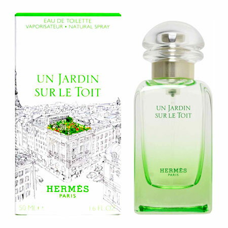エルメス 屋根の上の庭 EDT SP (男女兼用香水) 100ml【ネコポス不可】