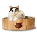 猫壱 バリバリボウル ライトブラウン (猫用ツメみがき)【ネコポス不可】