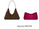 バッグインバッグ ルイヴィトン スラウチィ PM MM インナーバッグ 収納 軽量 洗える(4)