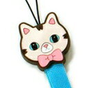 【売尽し価格】チュチュ 猫　ストラップ　 キャンディストラップ【101-3】スマホ 鍵 鞄 バッグ Cream※ JETOY princess choochoo アクセサリー